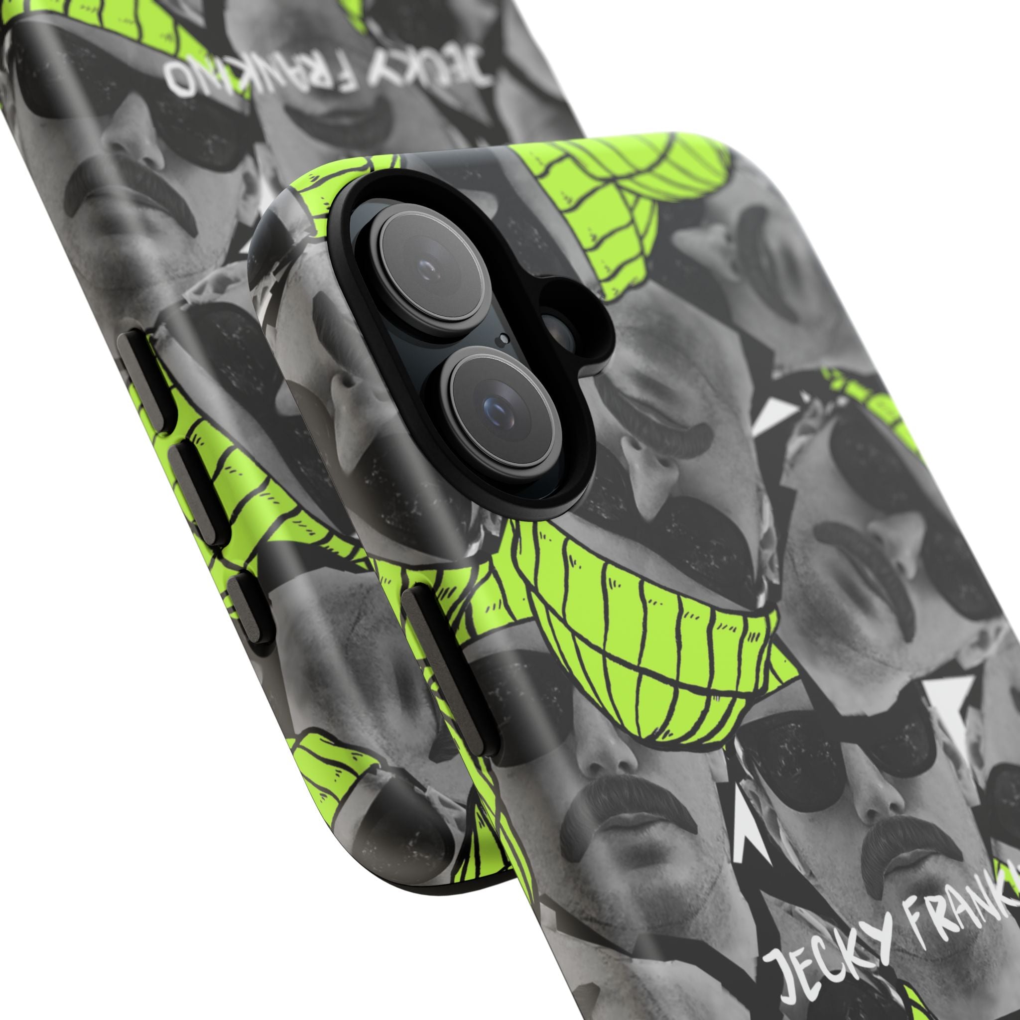 Neon Banana Face collage Phone Case | Tough Case