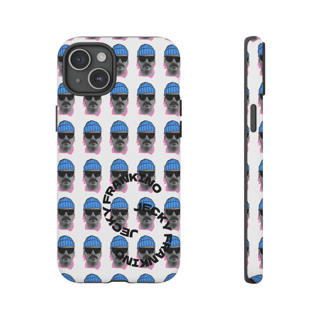 Bearded Man Pattern phone case | Tough Cases, repeating portrait design