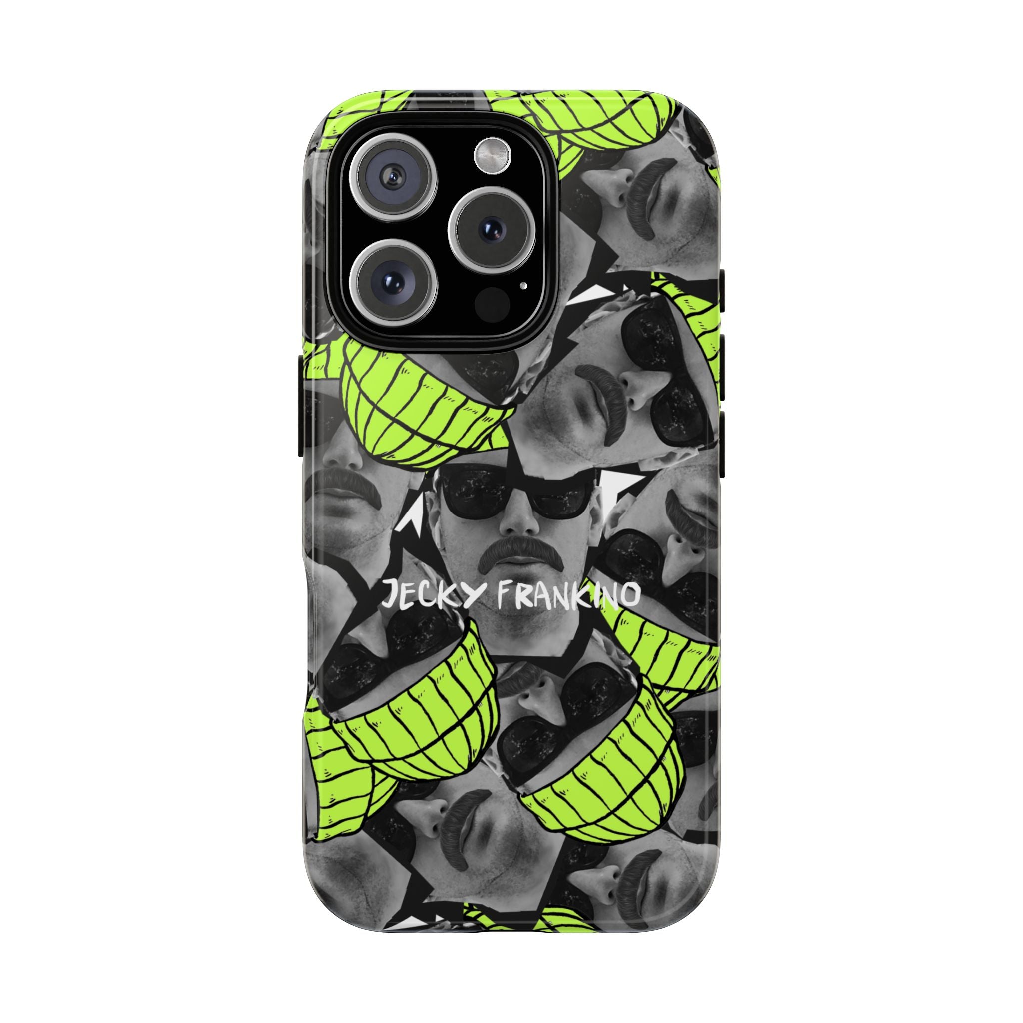 Neon Banana Face collage Phone Case | Tough Case