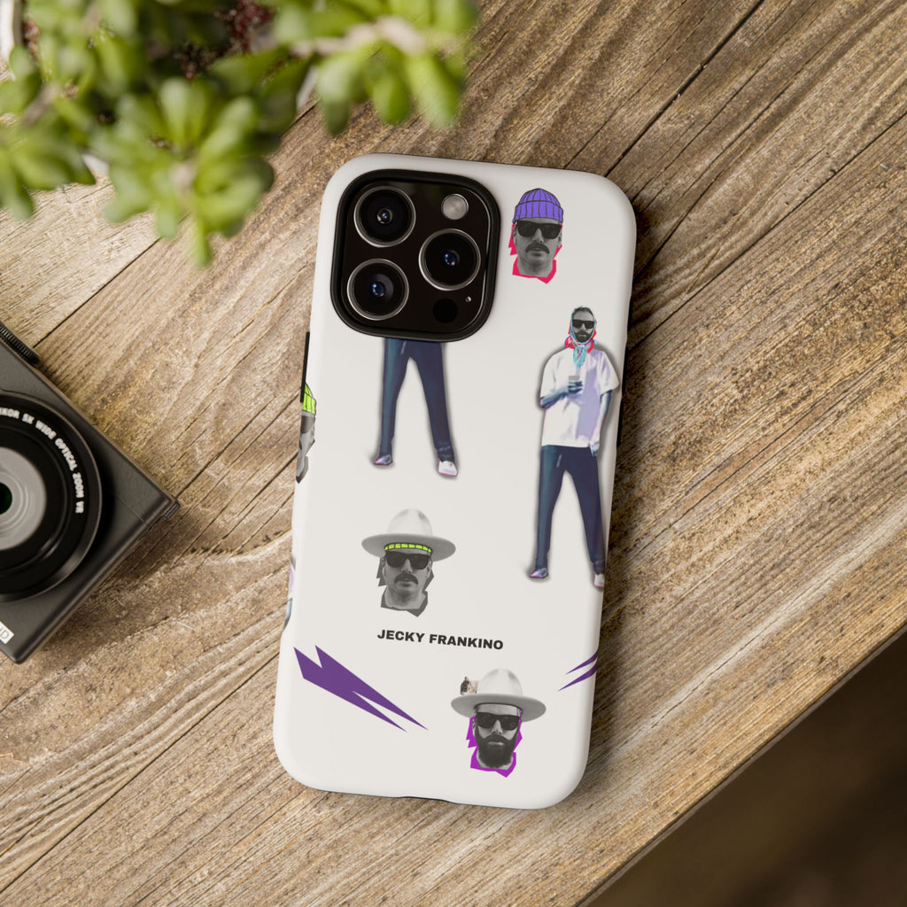 Retro Cool Character Pattern phone case | Tough Cases