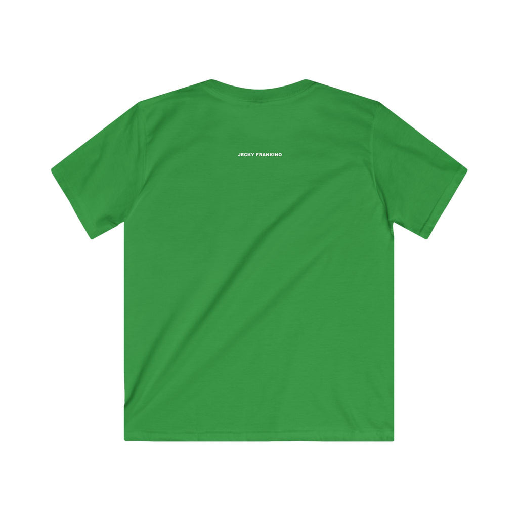 Smiling Face Graphic Tee Kids Shirt | Cute Minimal Face Illustration
