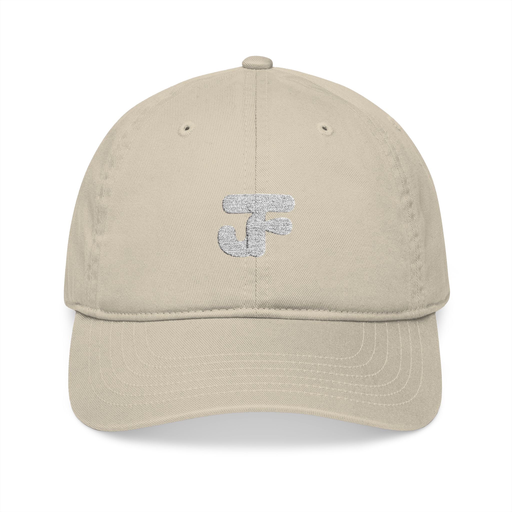 JF Monogram Embroidered Baseball Cap | Organic Cotton