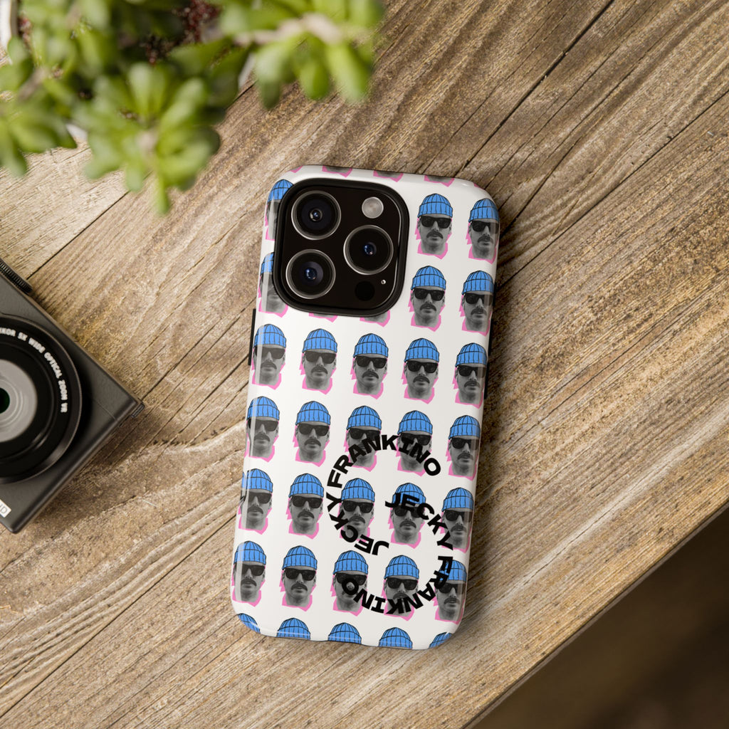 Bearded Man Pattern phone case | Tough Cases, repeating portrait design