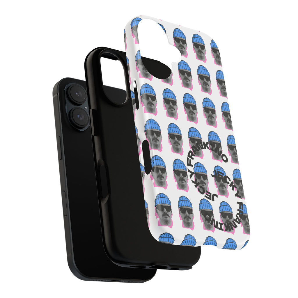 Bearded Man Pattern phone case | Tough Cases, repeating portrait design