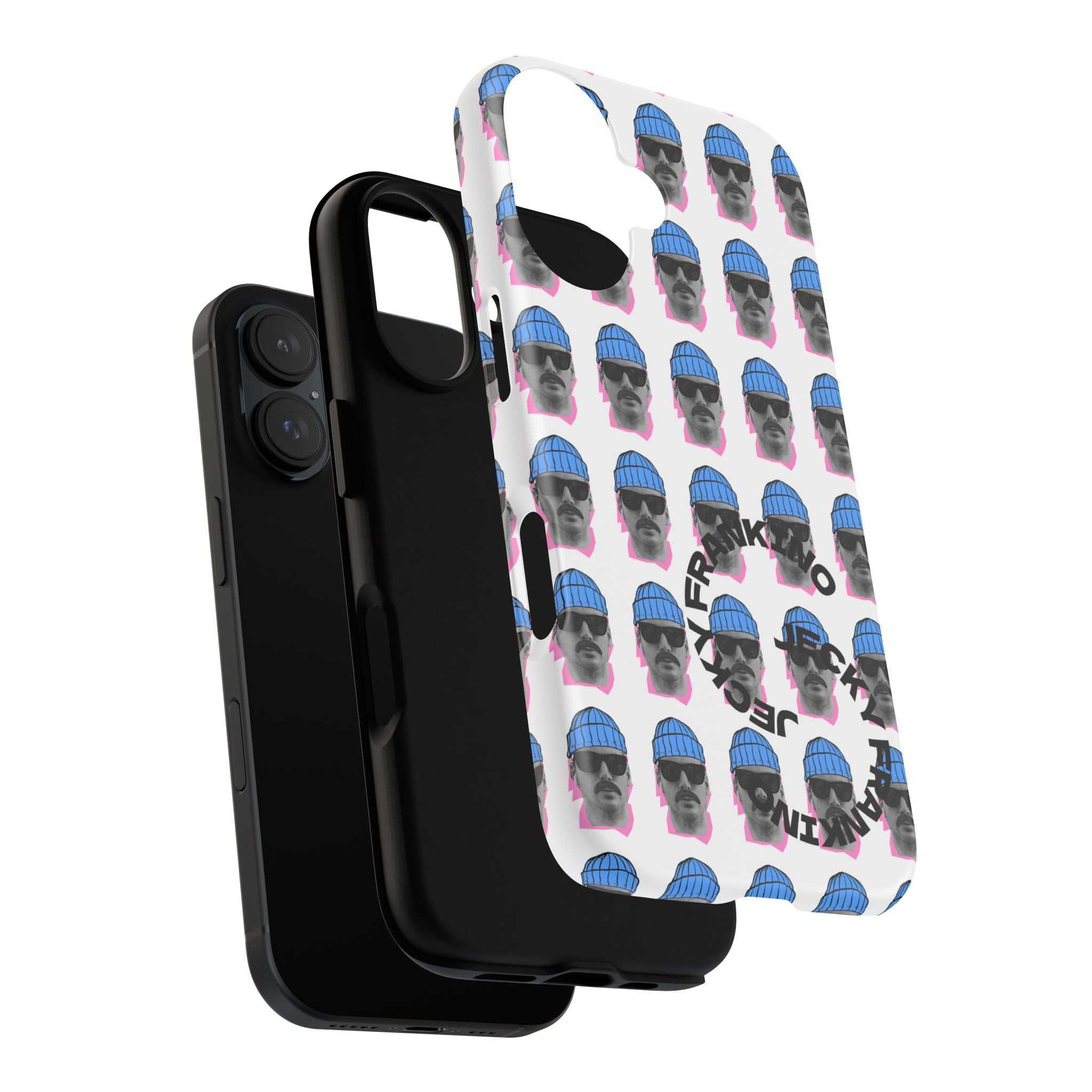 Bearded Man Pattern phone case | Tough Cases, repeating portrait design