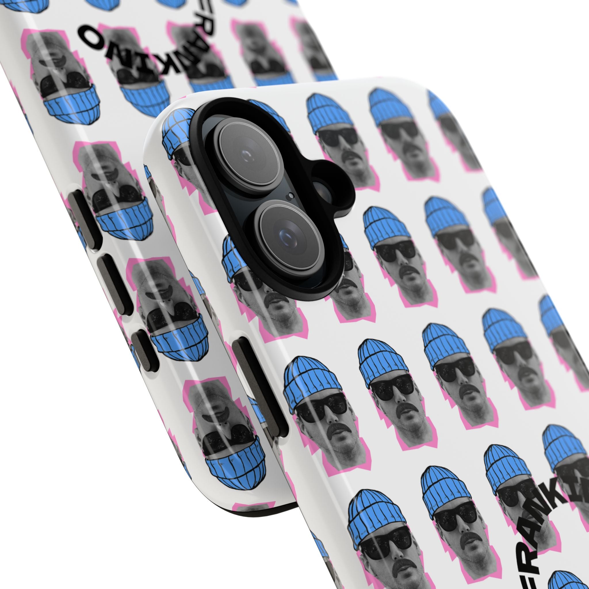 Bearded Man Pattern phone case | Tough Cases, repeating portrait design