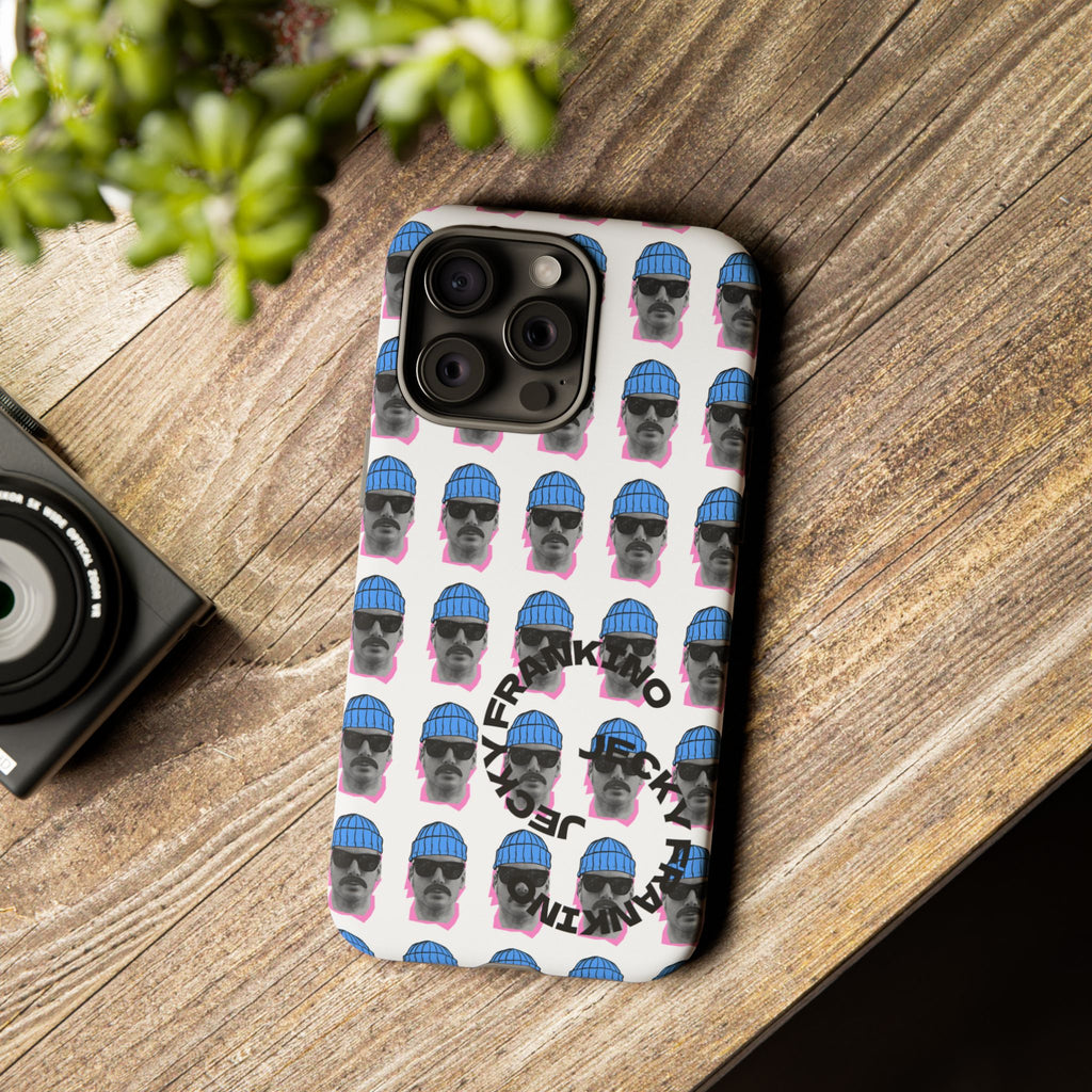Bearded Man Pattern phone case | Tough Cases, repeating portrait design