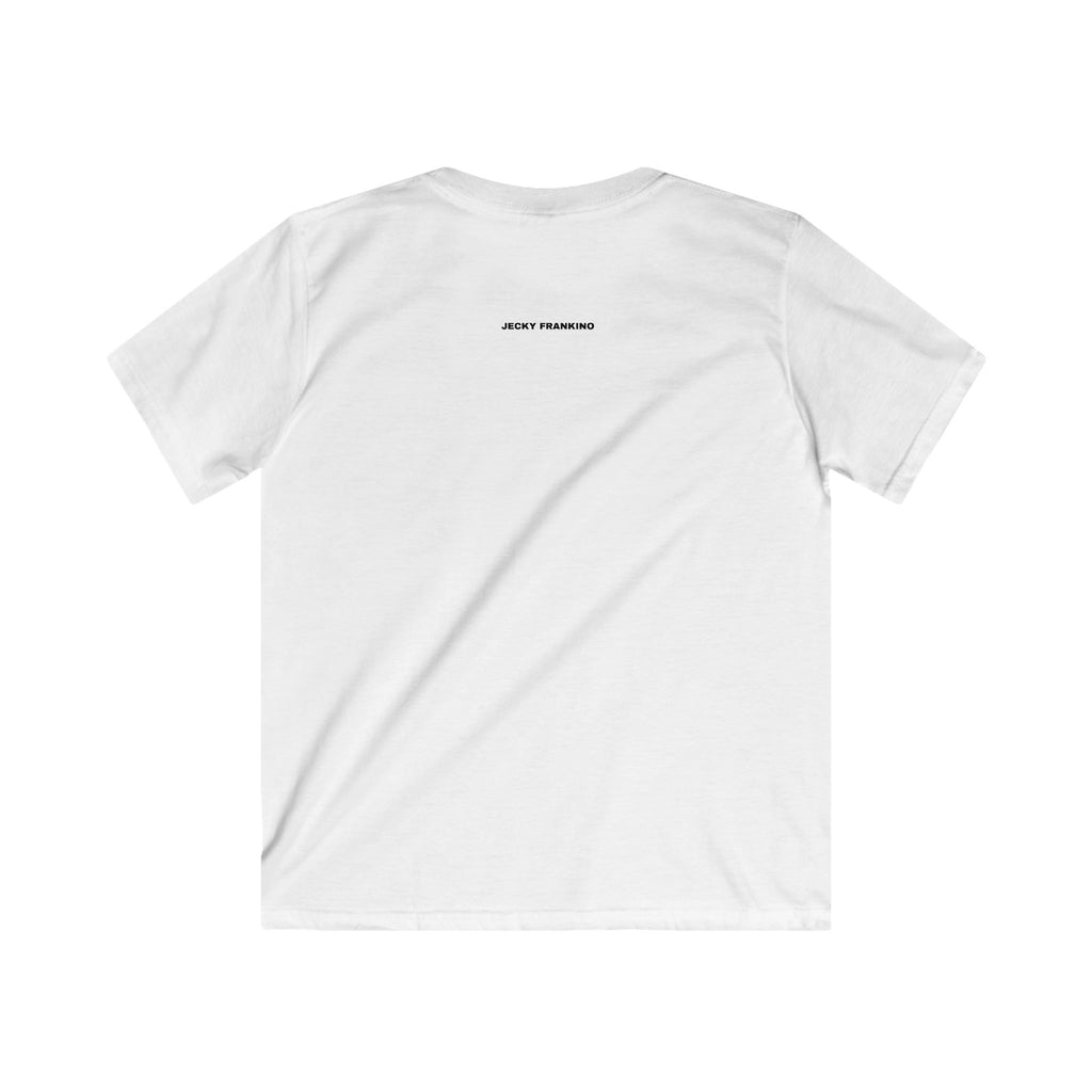 Smiling Face Graphic Tee Kids Shirt | Cute Minimal Face Illustration