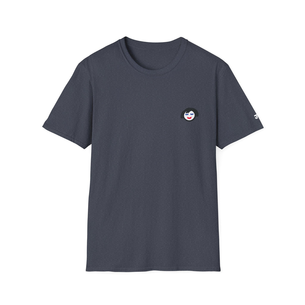 Smiling Jecky Frankino Face T-Shirt | Small Chest Graphic
