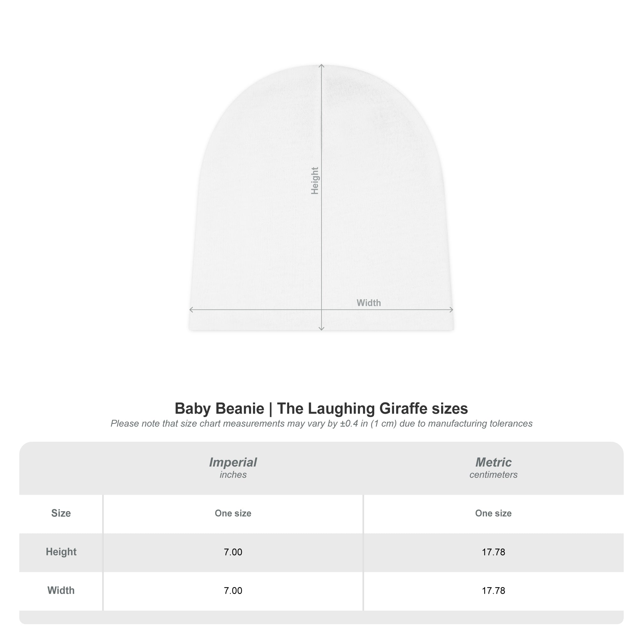 Smiling Face Pattern Baby Beanie