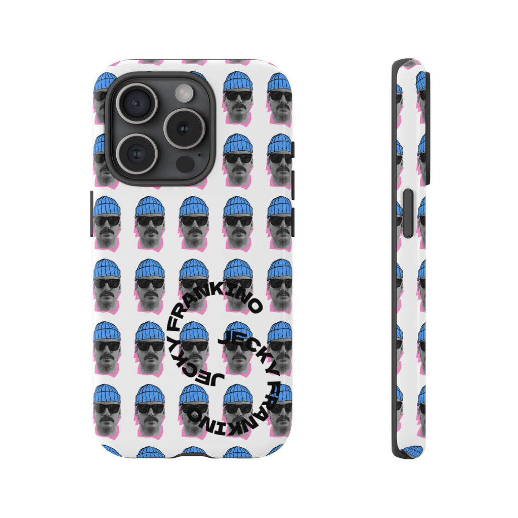 Bearded Man Pattern phone case | Tough Cases, repeating portrait design