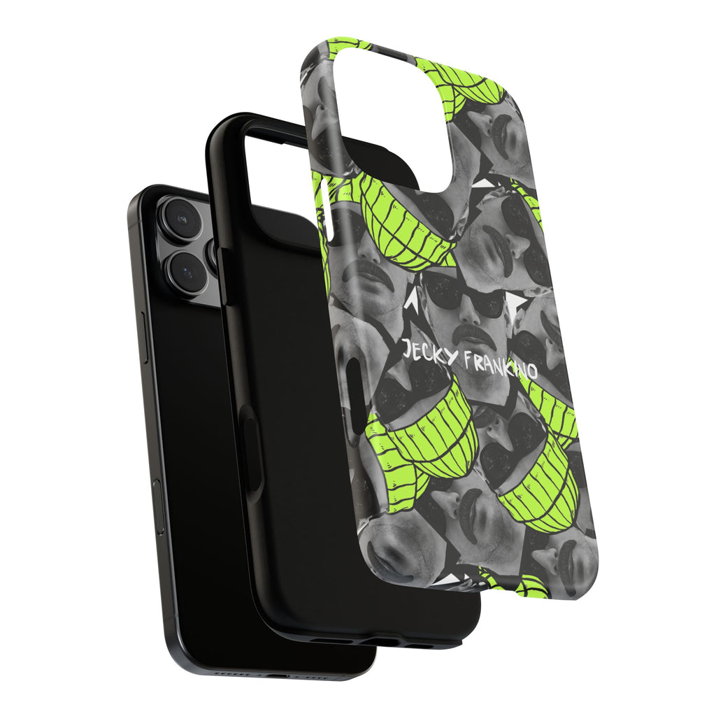 Neon Banana Face collage Phone Case | Tough Case