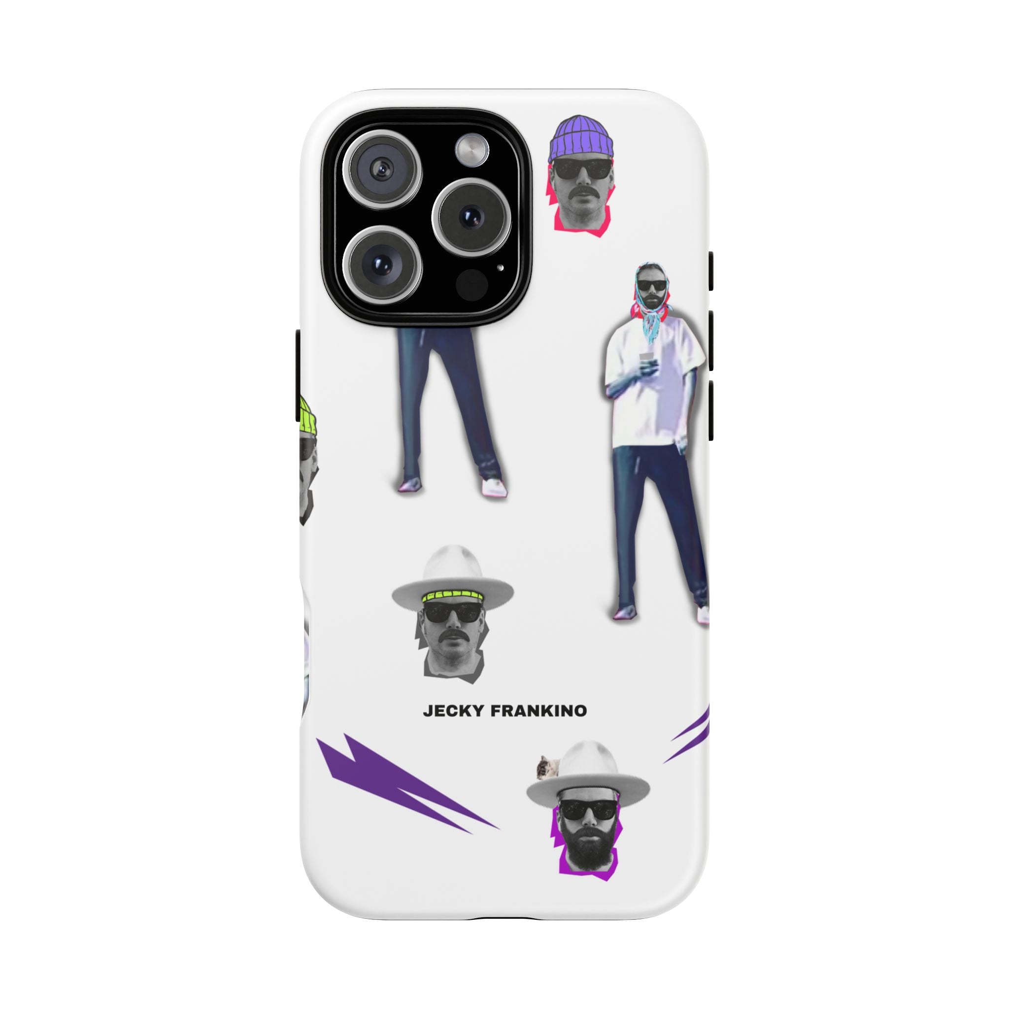 Retro Cool Character Pattern phone case | Tough Cases
