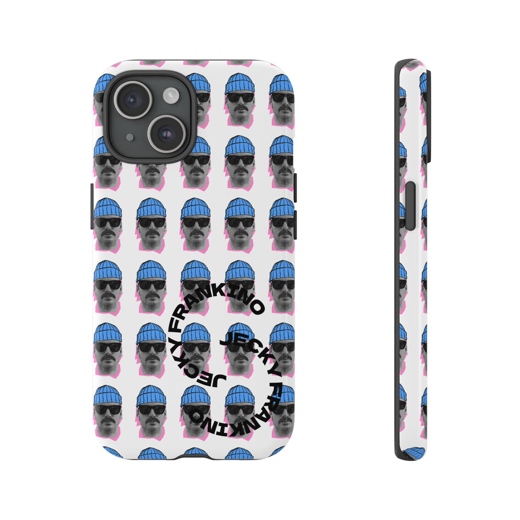Bearded Man Pattern phone case | Tough Cases, repeating portrait design