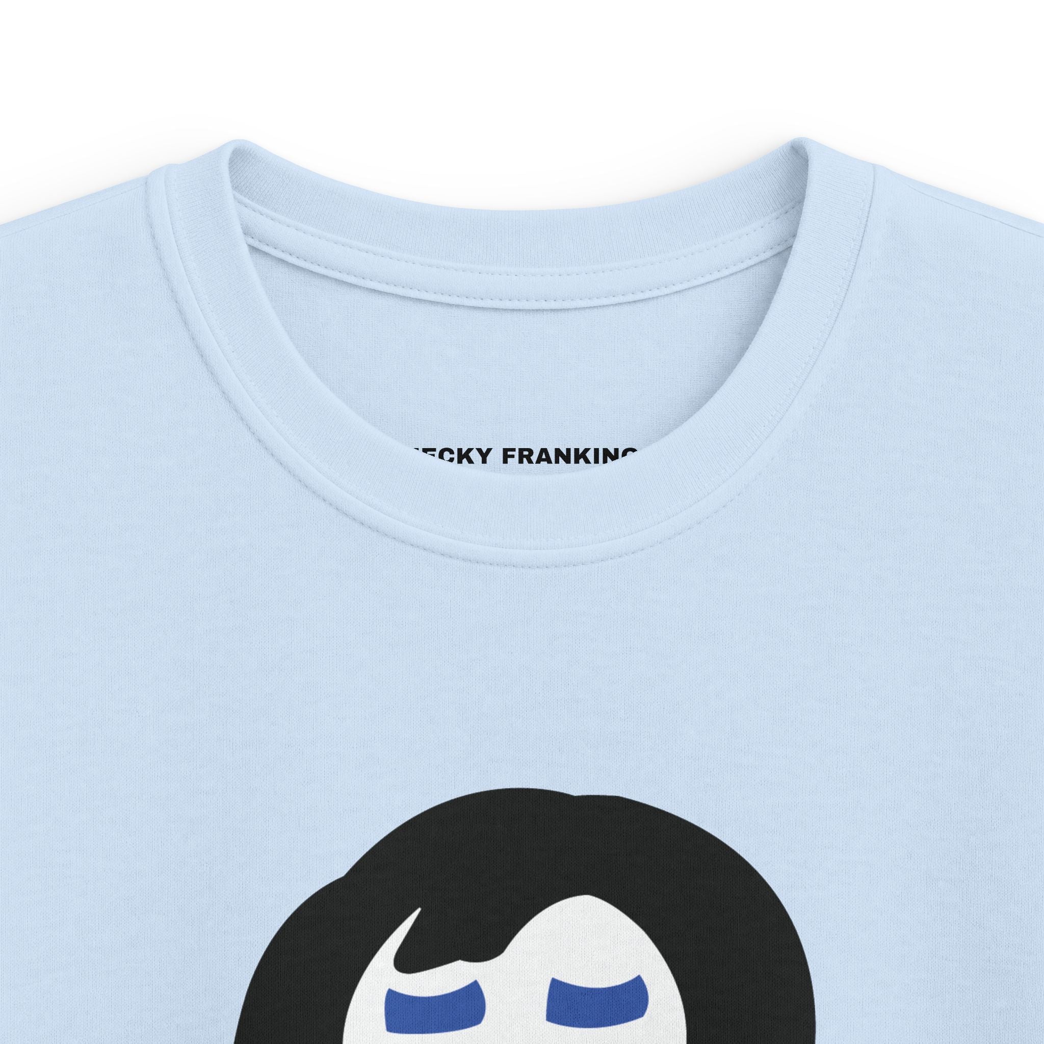 Smiling Face Graphic Tee Kids Shirt | Cute Minimal Face Illustration