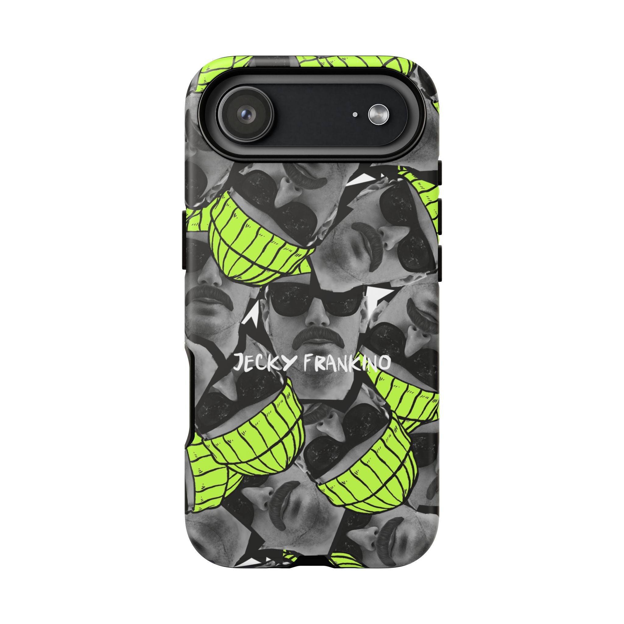 Neon Banana Face collage Phone Case | Tough Case