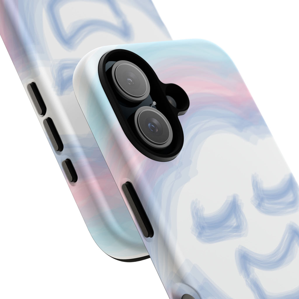 Pastel Smiley Face JECKY FRANKINO Phone Case | Tough Cases