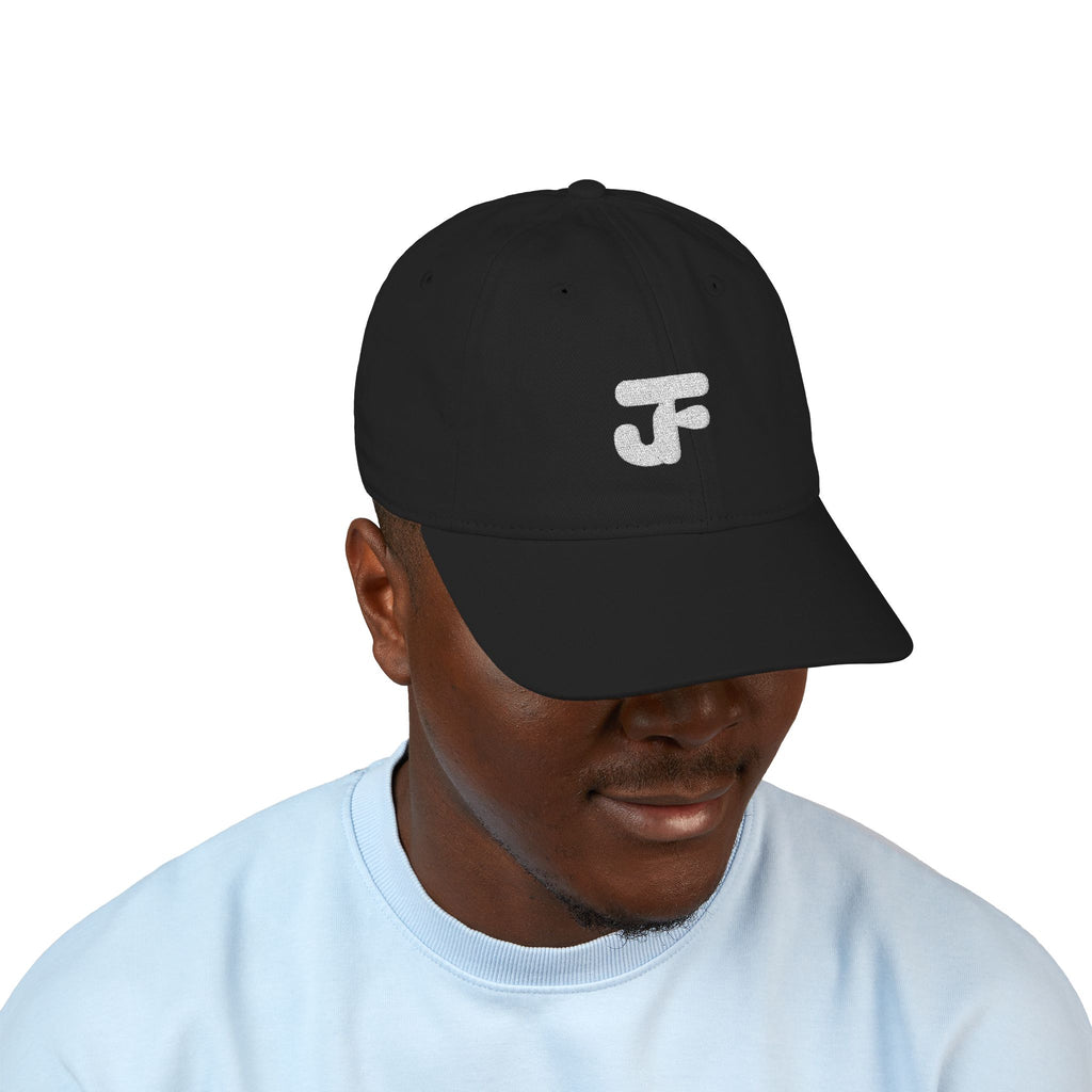 JF Monogram Embroidered Baseball Cap | Organic Cotton