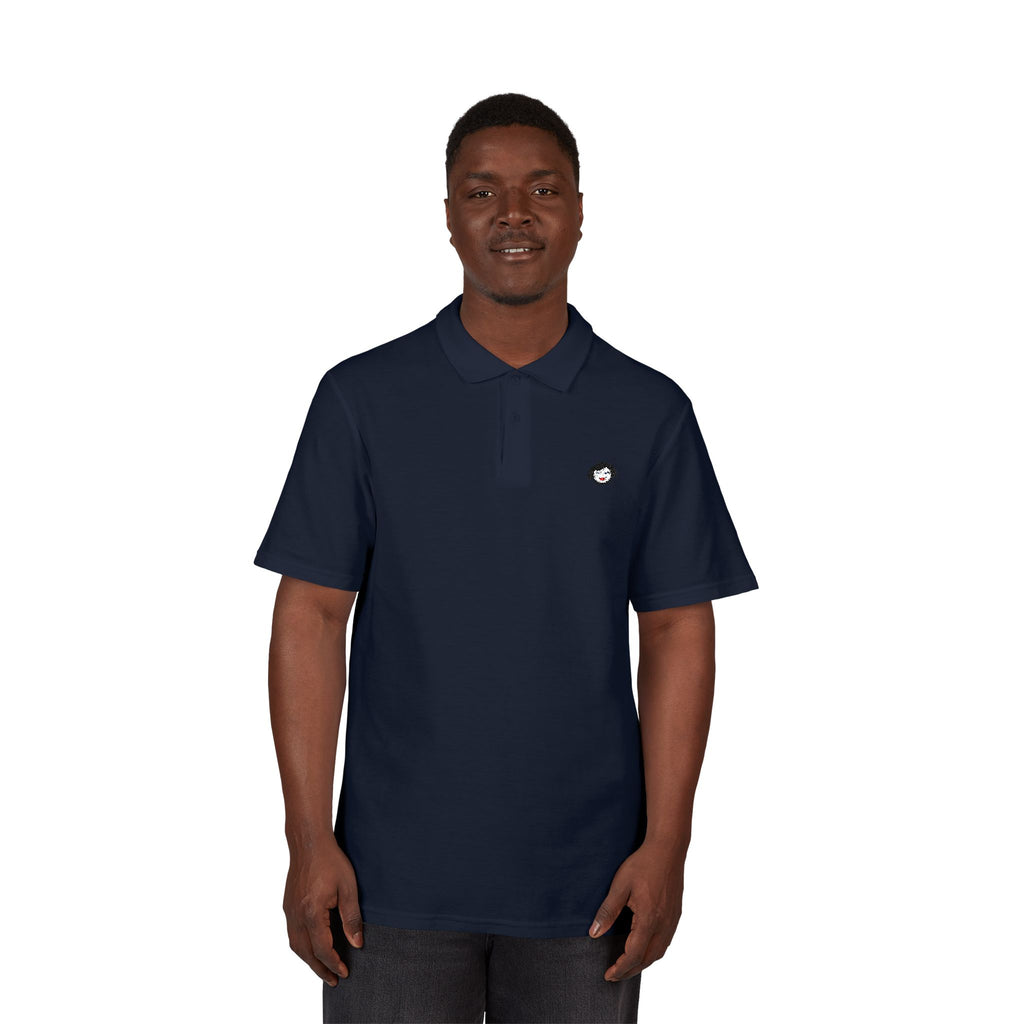 Minimal Jecky Face Logo  embroidered  Polo