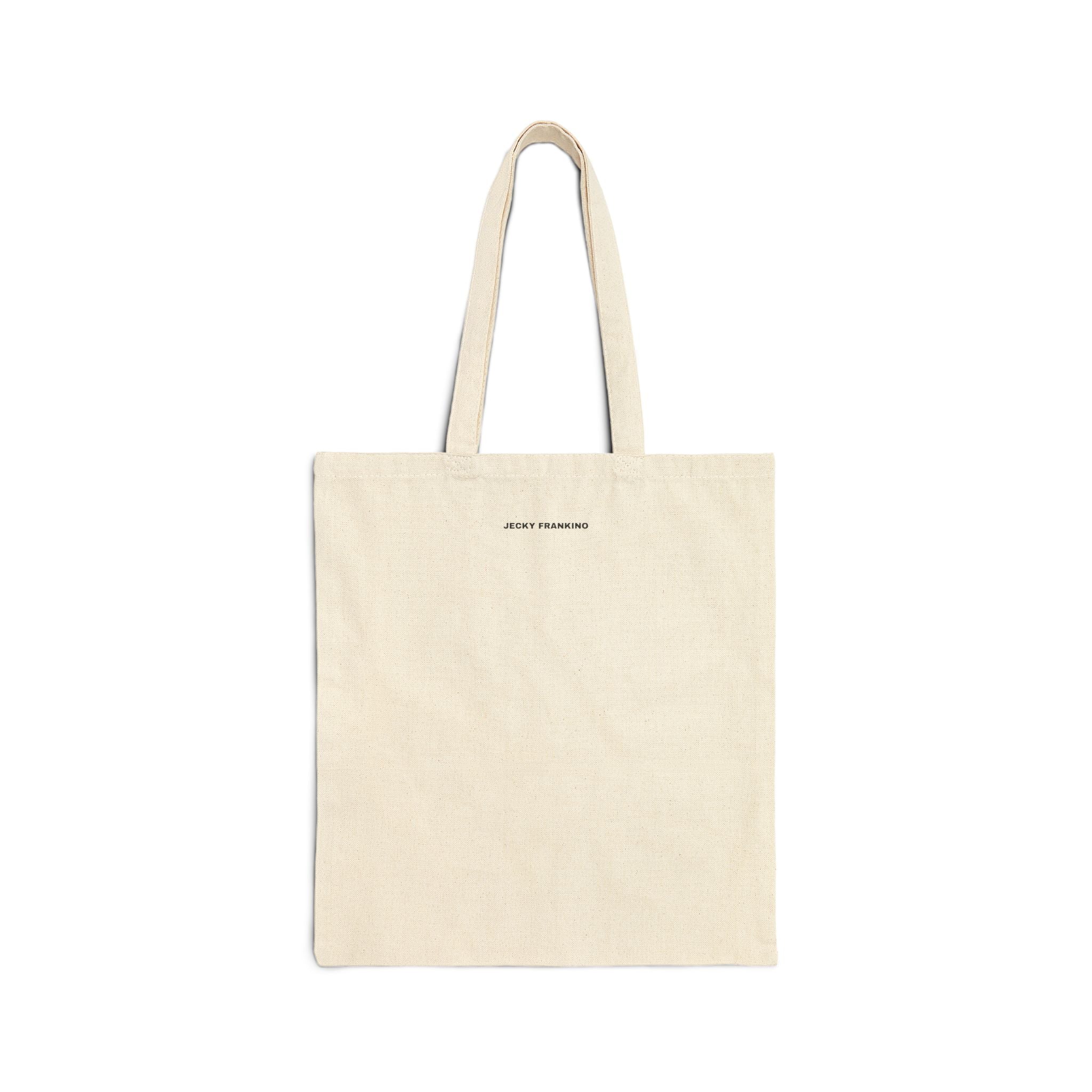 Bearded Man with Beanie Tote Bag | Retro Portrait, Sunglasses, Minimal Art