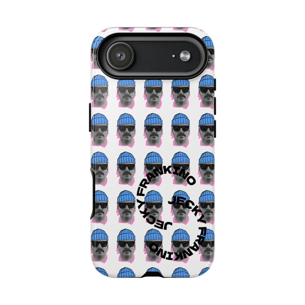 Bearded Man Pattern phone case | Tough Cases, repeating portrait design