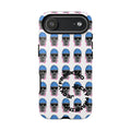 Bearded Man Pattern phone case | Tough Cases, repeating portrait design