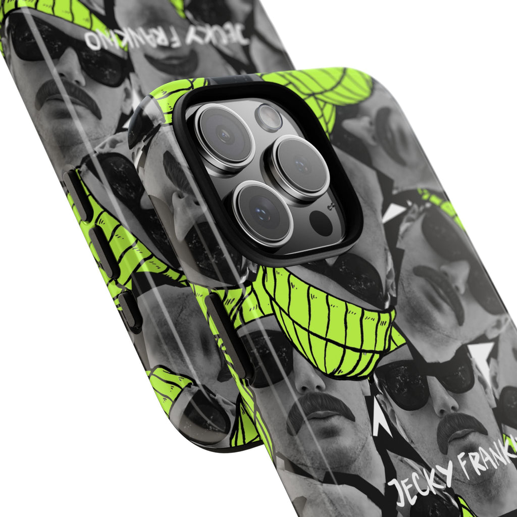 Neon Banana Face collage Phone Case | Tough Case