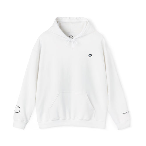 Blank White Hoodie | Plain Hooded Sweatshirt, DIY Printing, Custom Apparel