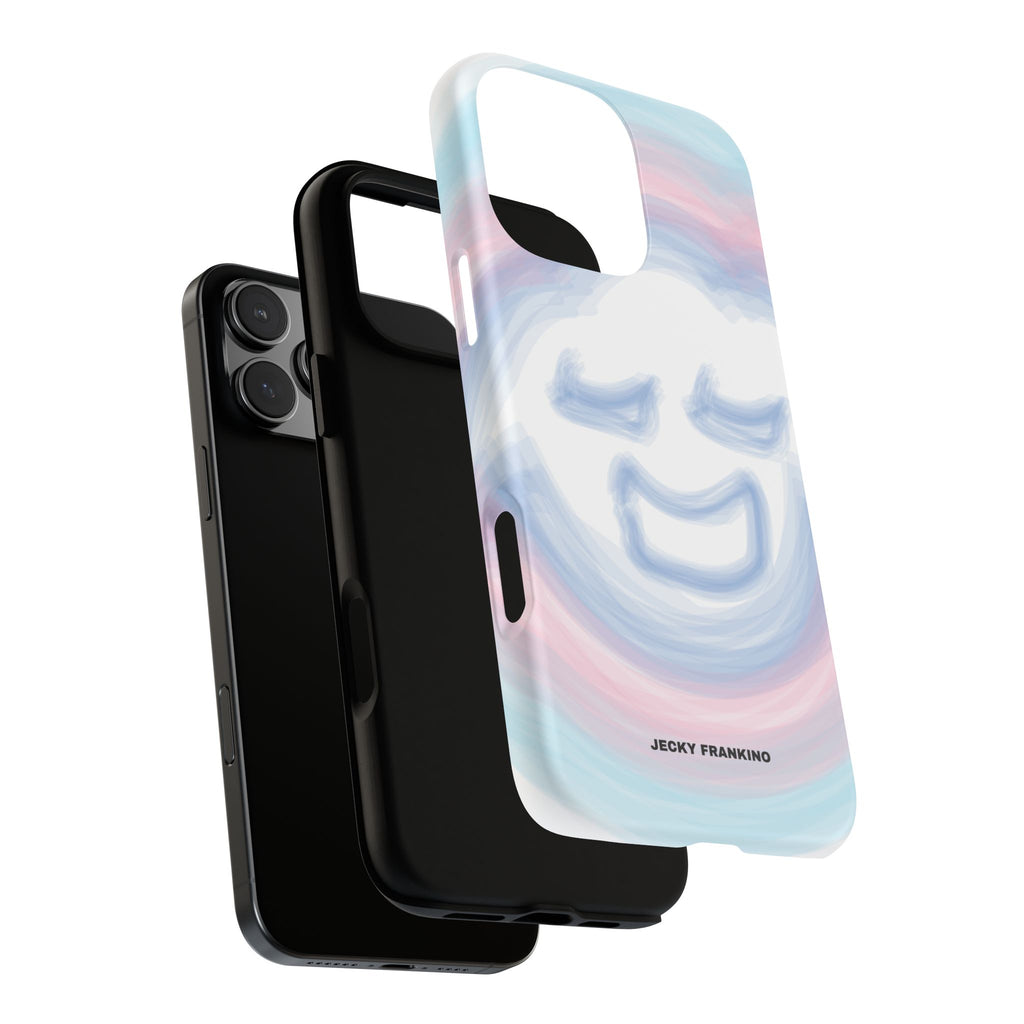 Pastel Smiley Face JECKY FRANKINO Phone Case | Tough Cases