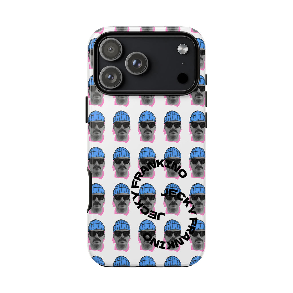 Bearded Man Pattern phone case | Tough Cases, repeating portrait design