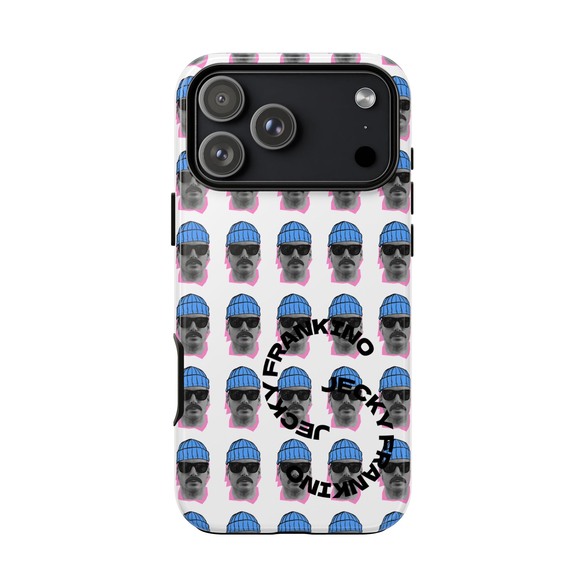 Bearded Man Pattern phone case | Tough Cases, repeating portrait design