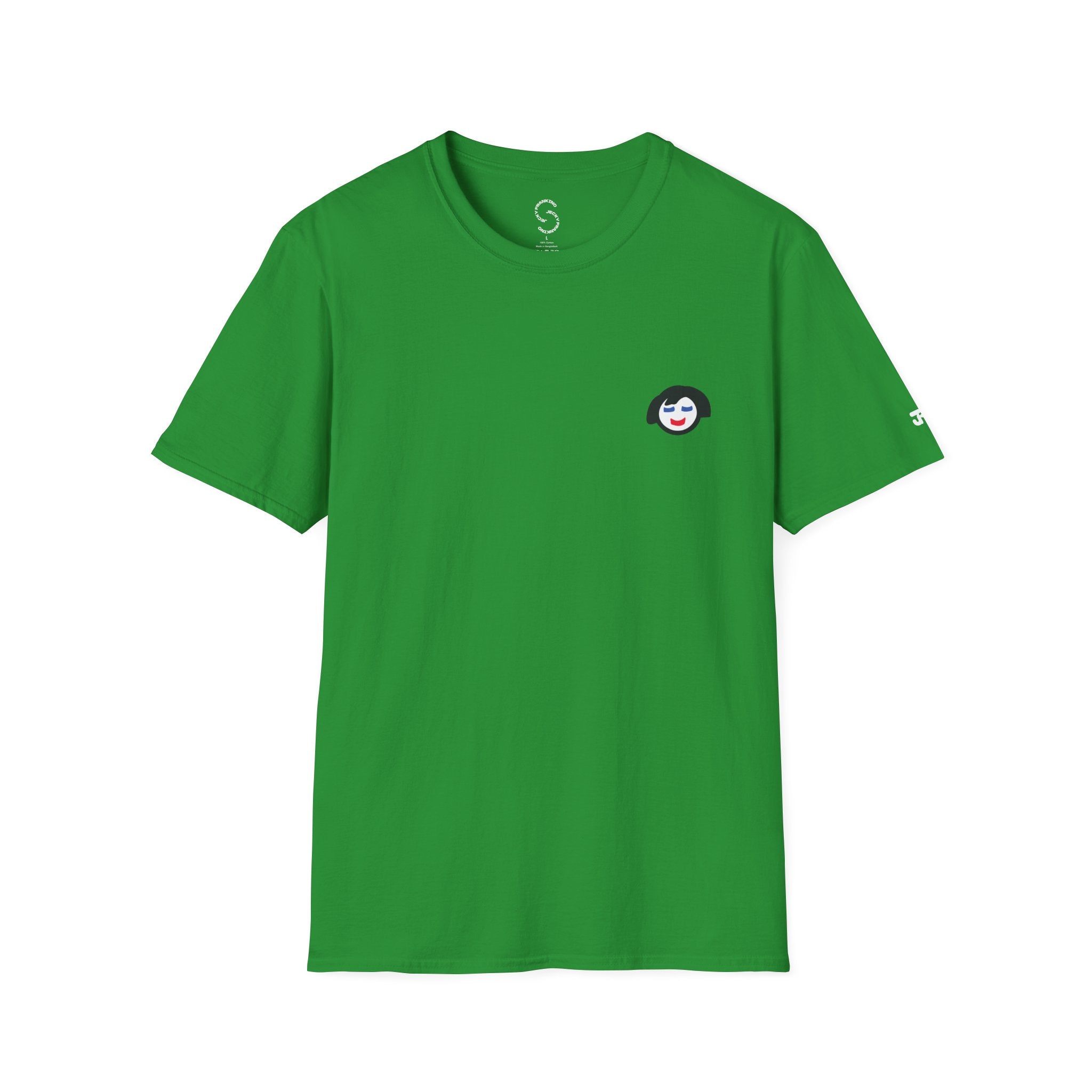 Smiling Jecky Frankino Face T-Shirt | Small Chest Graphic