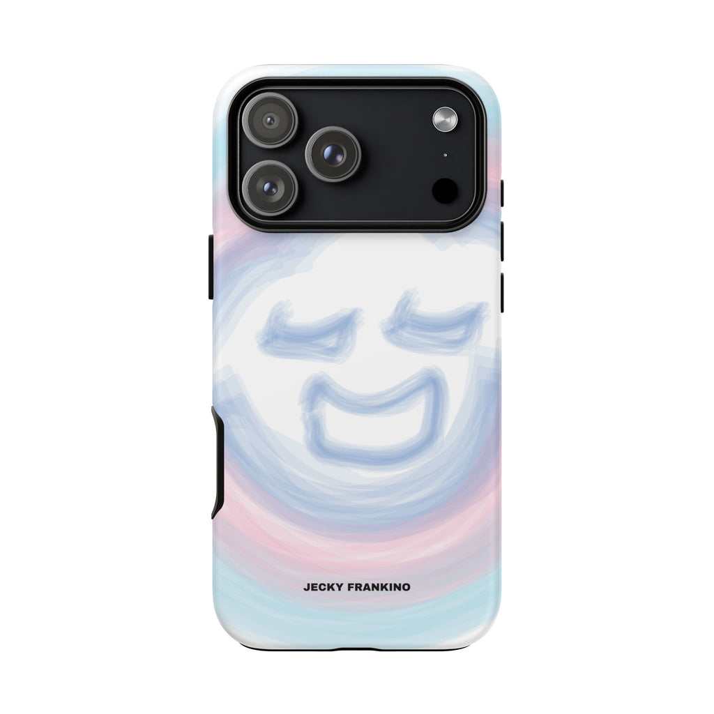 Pastel Smiley Face JECKY FRANKINO Phone Case | Tough Cases