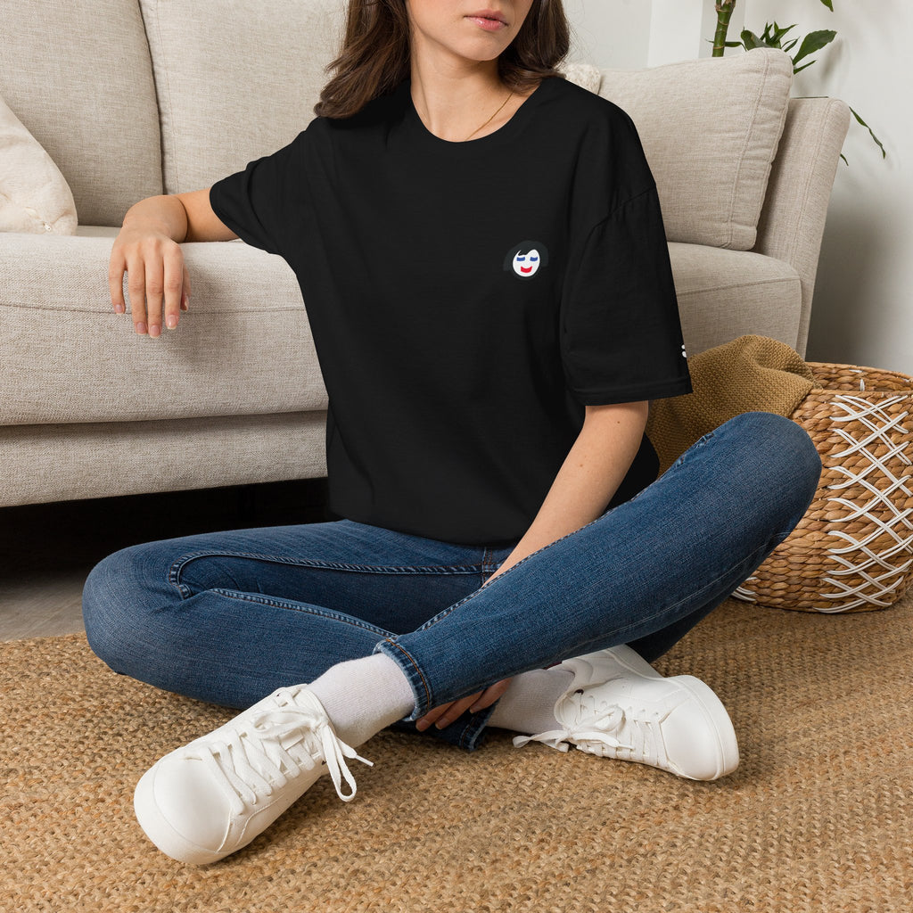 Smiling Jecky Frankino Face T-Shirt | Small Chest Graphic