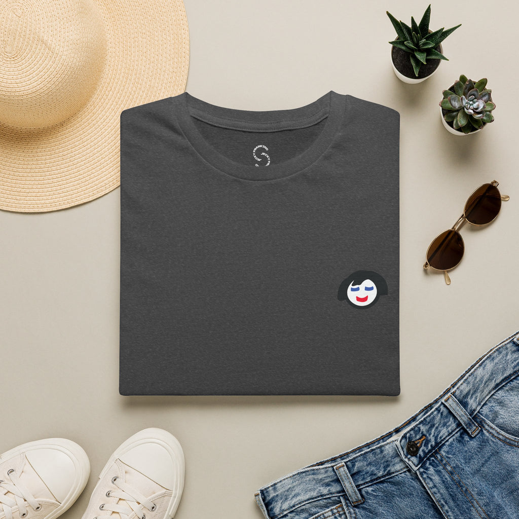Smiling Jecky Frankino Face T-Shirt | Small Chest Graphic