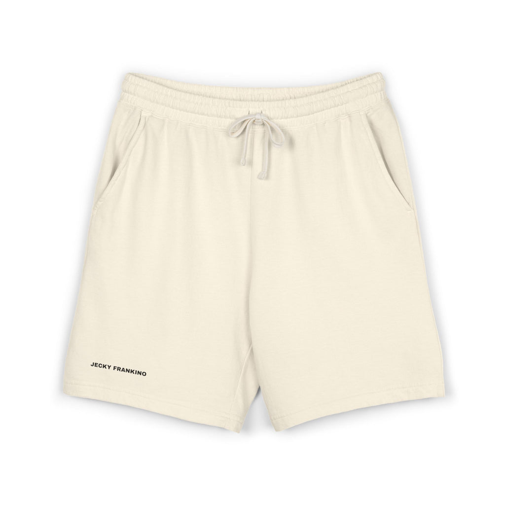 Fleece Shorts with Tiny Smiley Face Embroidered Sweat Shorts | 4 colors