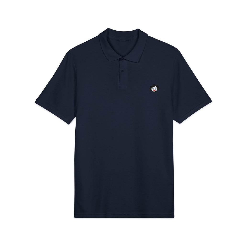 Minimal Jecky Face Logo  embroidered  Polo