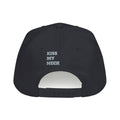 Yellow Script Logo Mid Profile Baseball Cap | Two-Tone Brim, Embroidered Back Logo