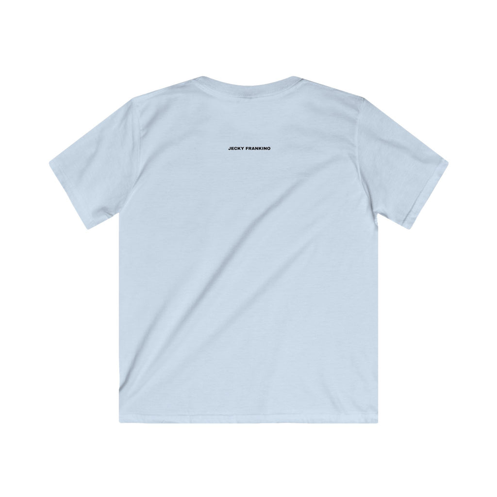 Smiling Face Graphic Tee Kids Shirt | Cute Minimal Face Illustration