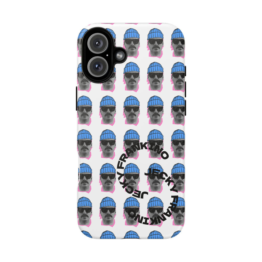 Bearded Man Pattern phone case | Tough Cases, repeating portrait design