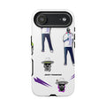Retro Cool Character Pattern phone case | Tough Cases