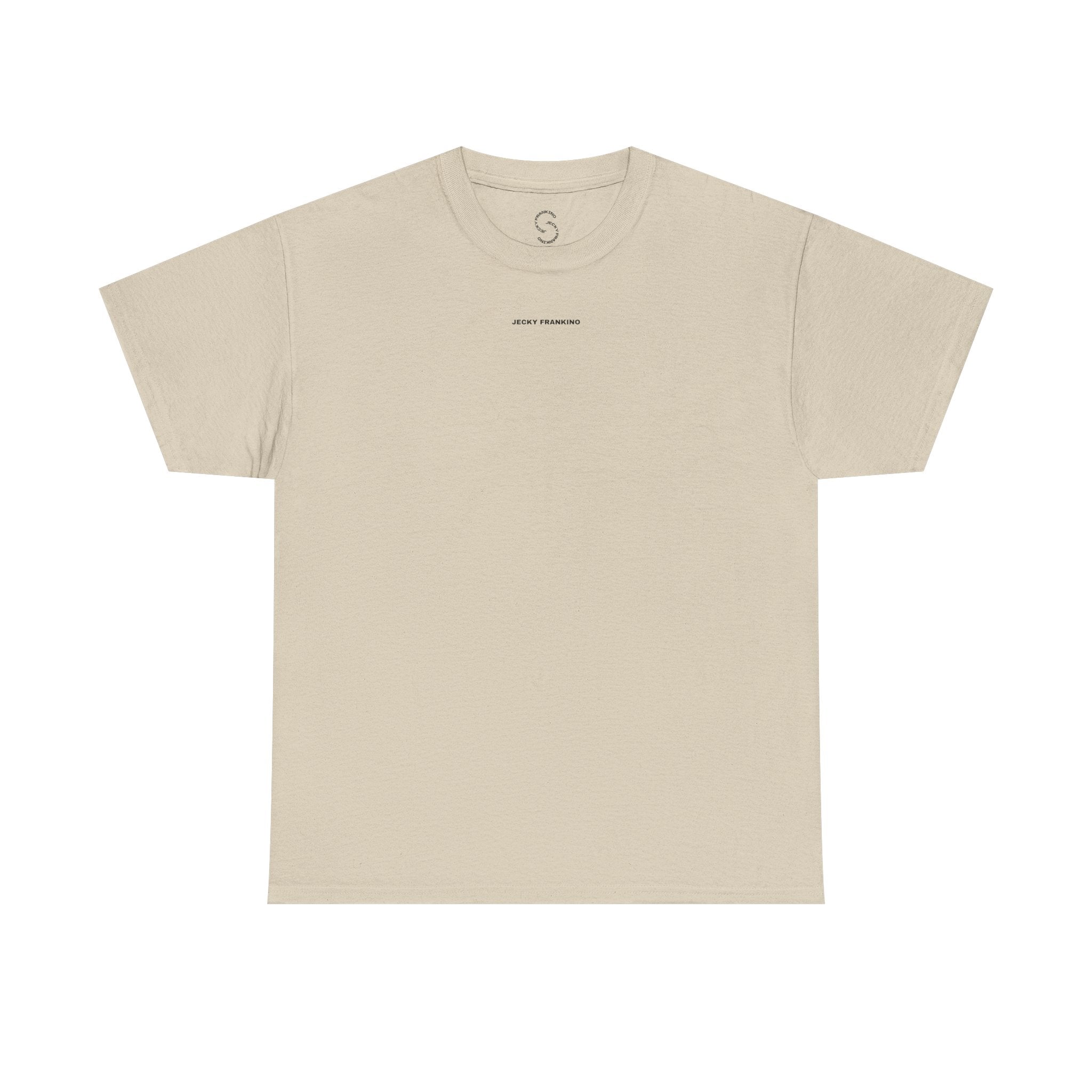 Smiling Rainbow Face Tee | Pastel Neon Backprint T‑Shirt