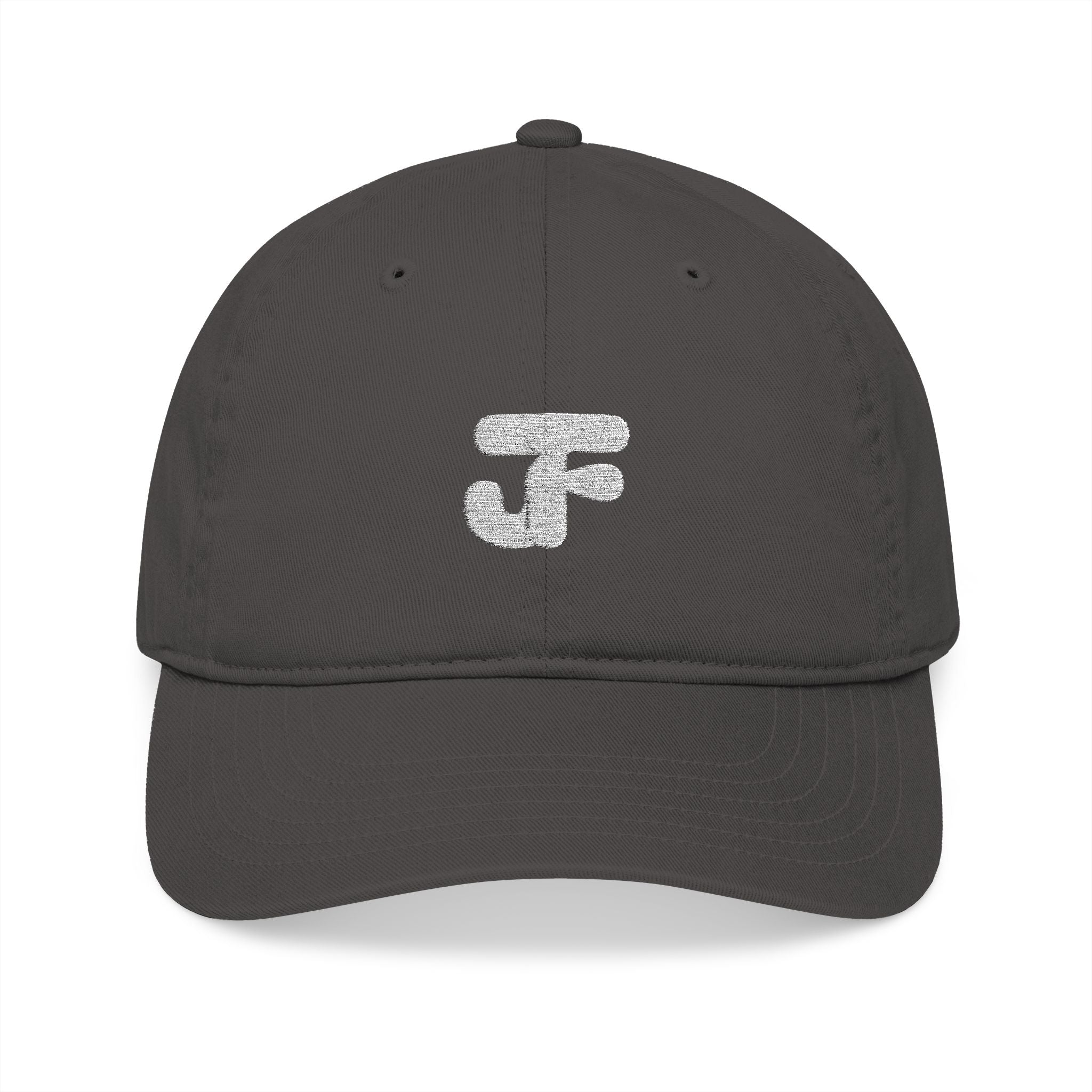 JF Monogram Embroidered Baseball Cap | Organic Cotton