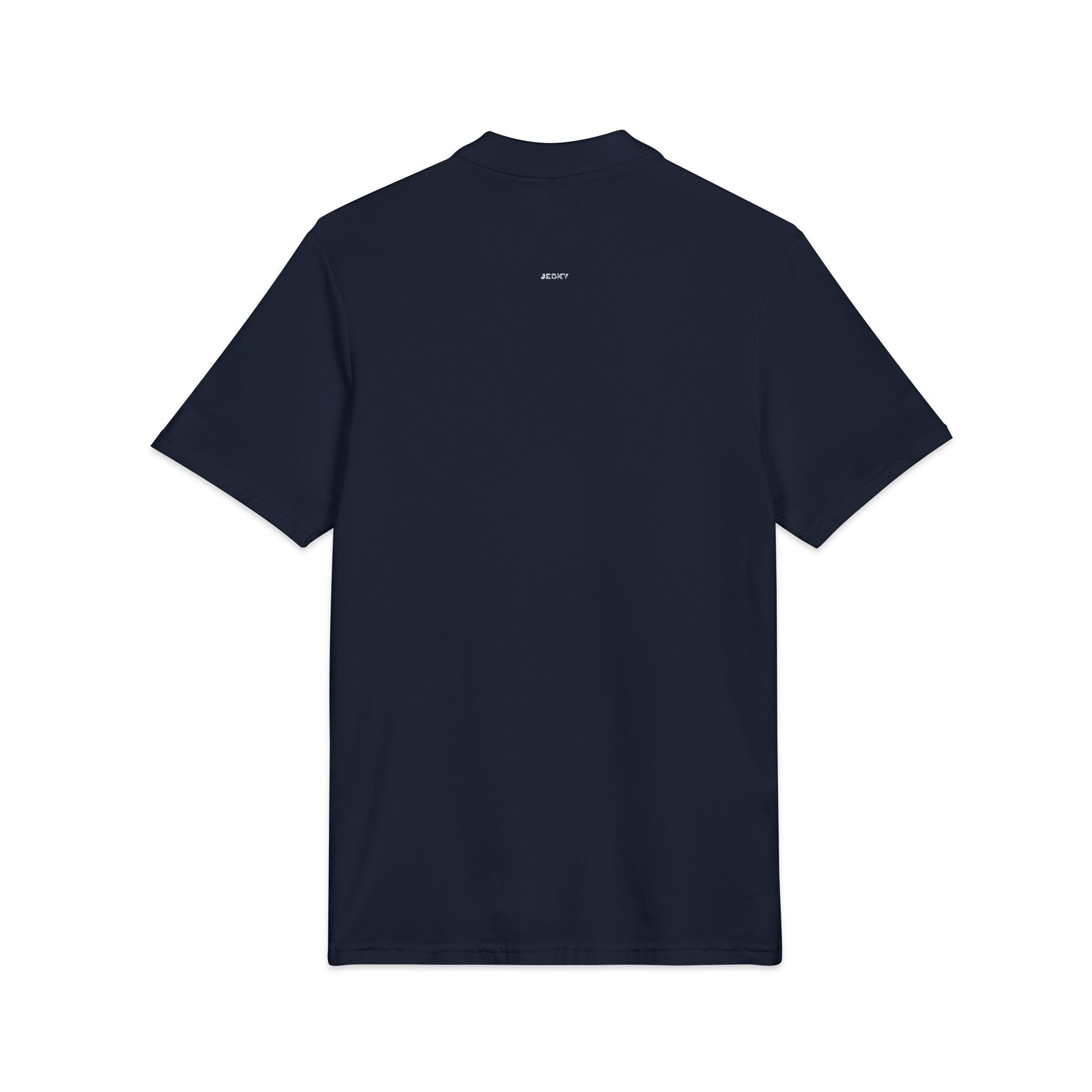 Minimal Jecky Face Logo  embroidered  Polo