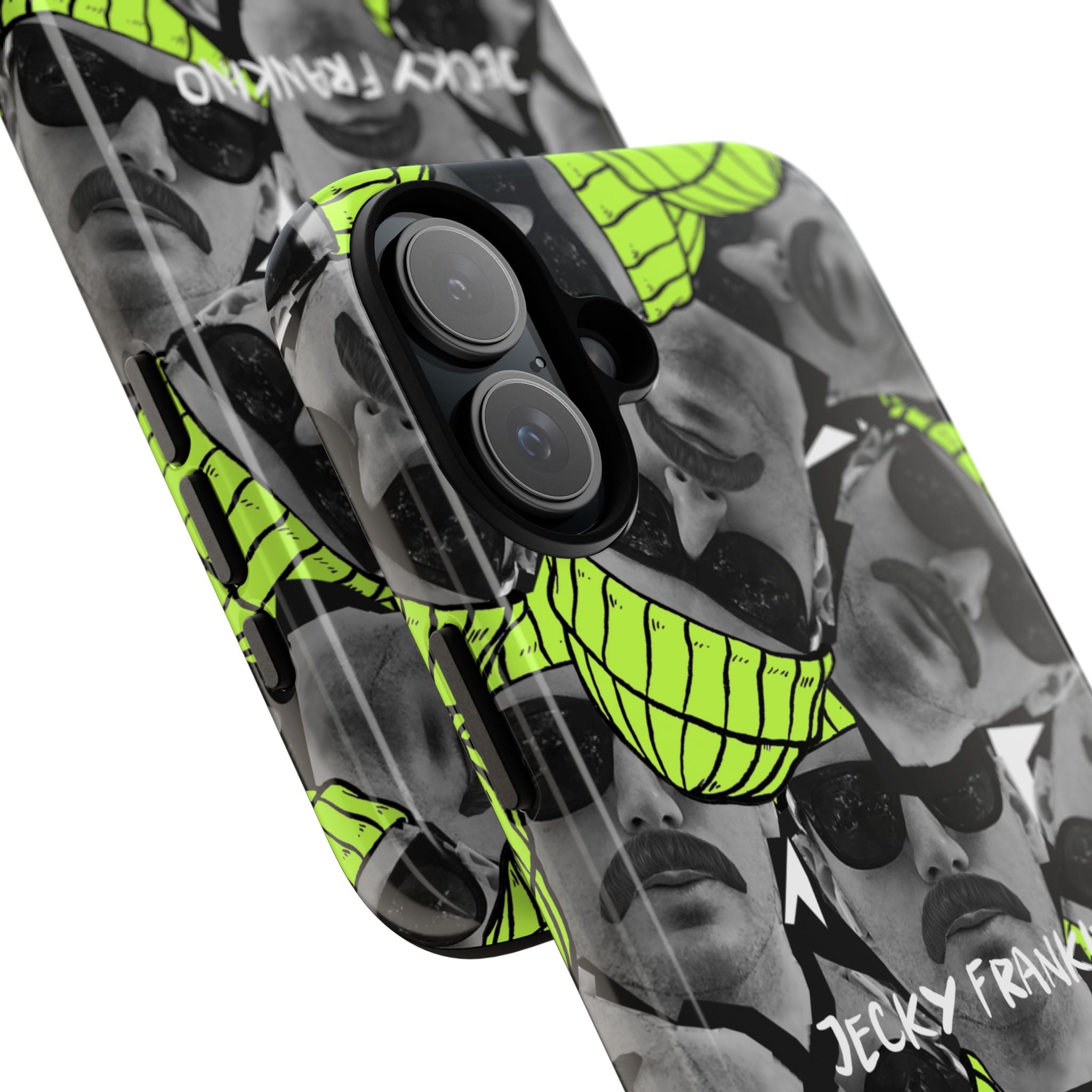 Neon Banana Face collage Phone Case | Tough Case