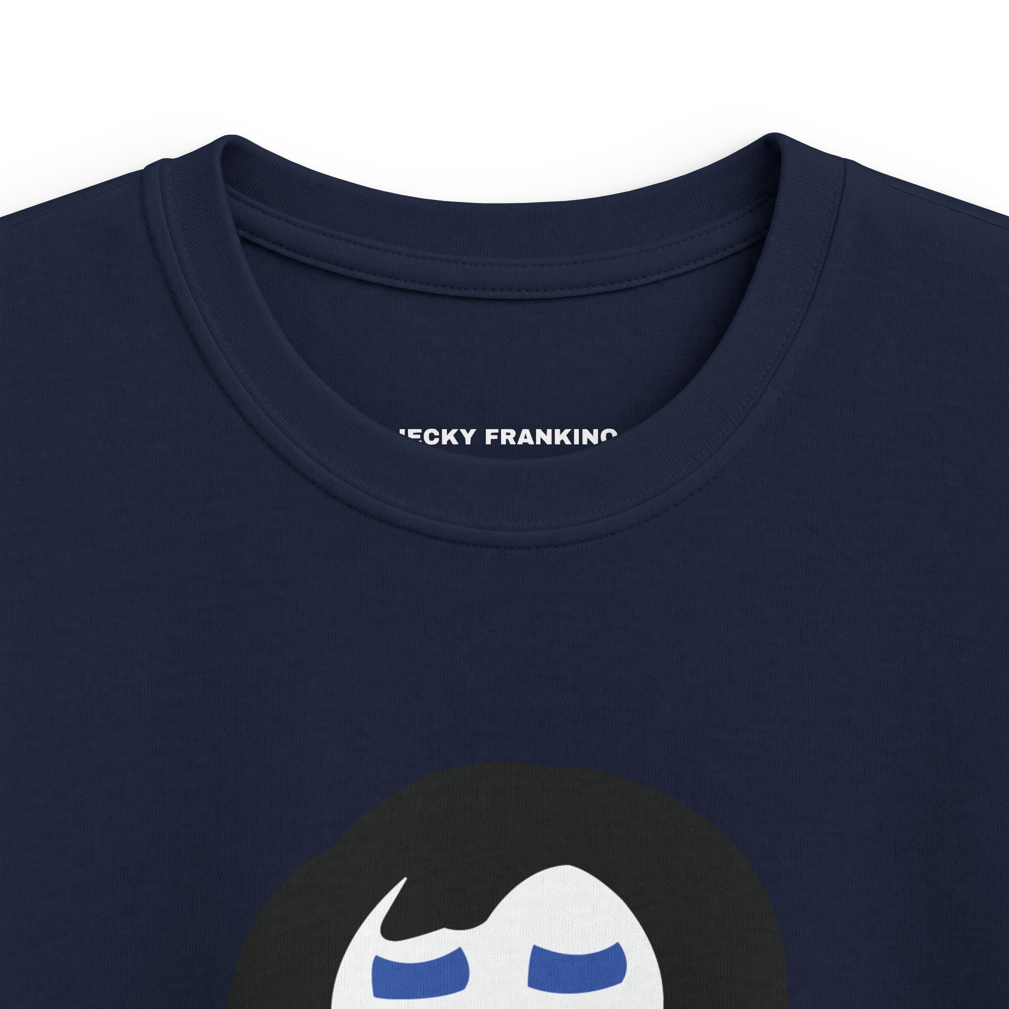 Smiling Face Graphic Tee Kids Shirt | Cute Minimal Face Illustration