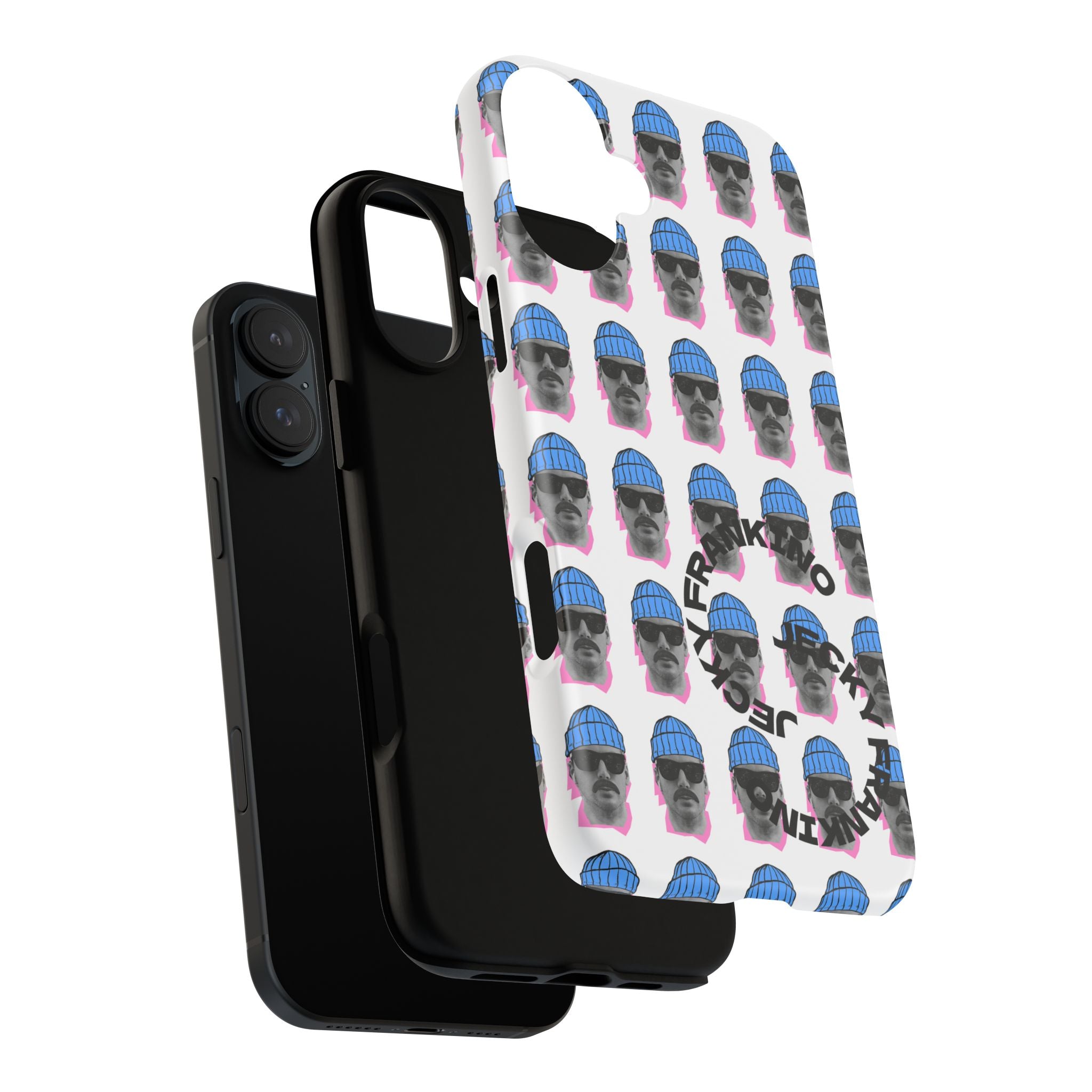Bearded Man Pattern phone case | Tough Cases, repeating portrait design