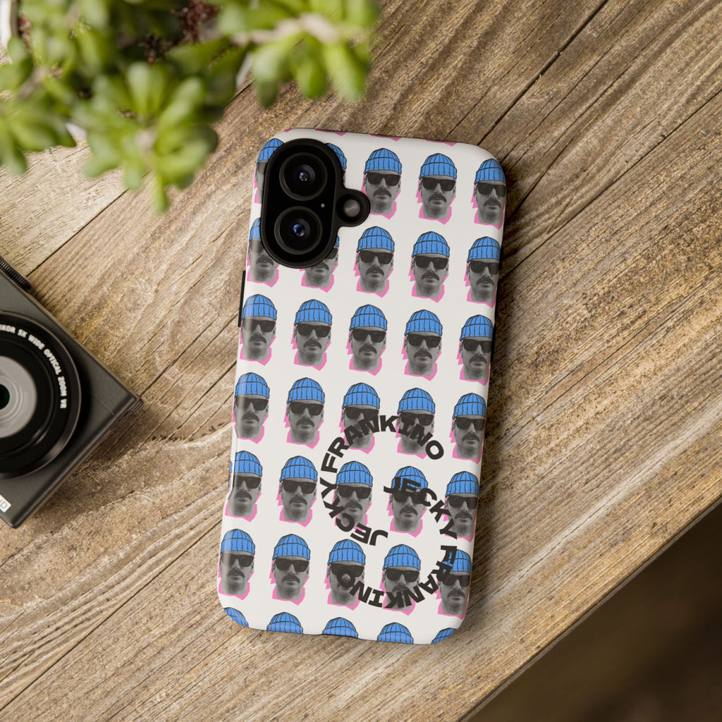 Bearded Man Pattern phone case | Tough Cases, repeating portrait design