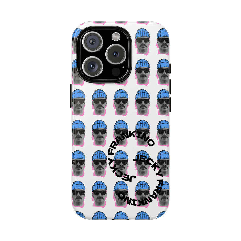 Bearded Man Pattern phone case | Tough Cases, repeating portrait design