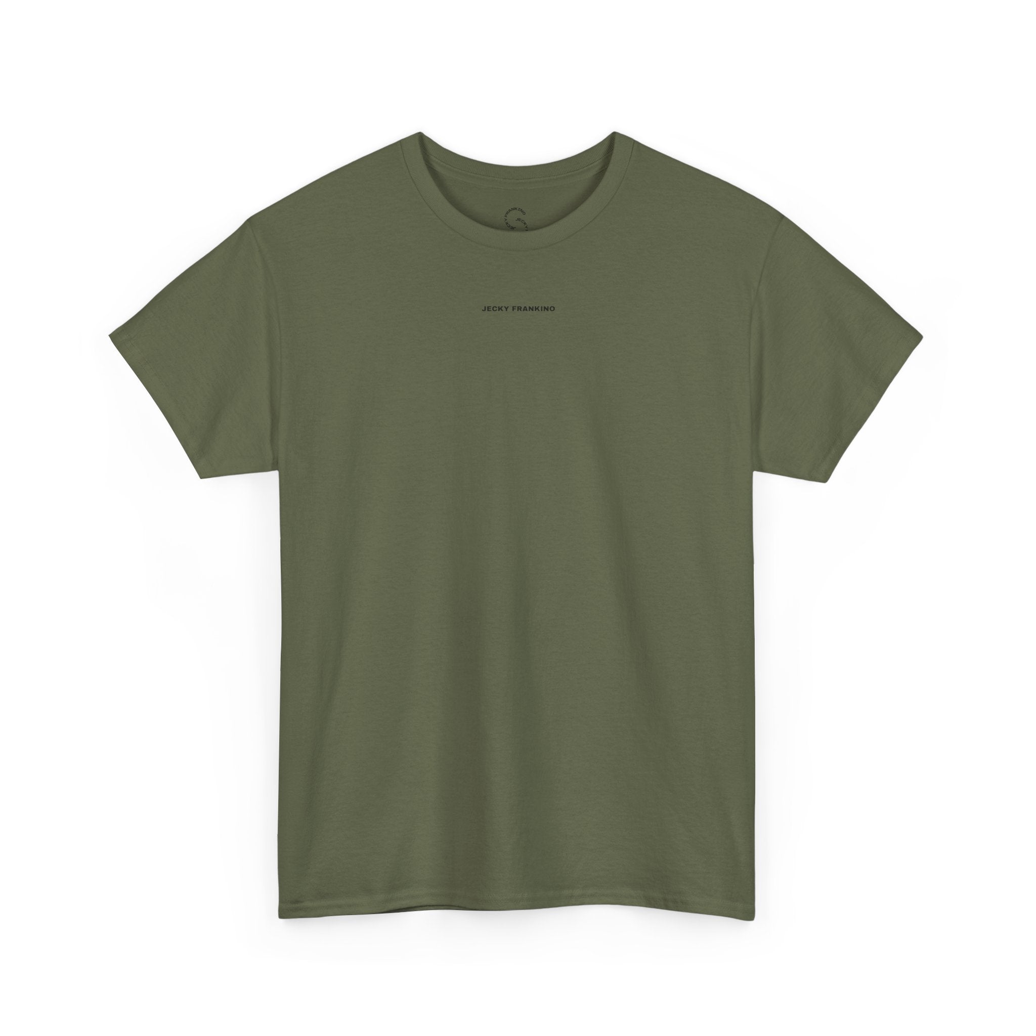 Smiling Rainbow Face Tee | Pastel Neon Backprint T‑Shirt